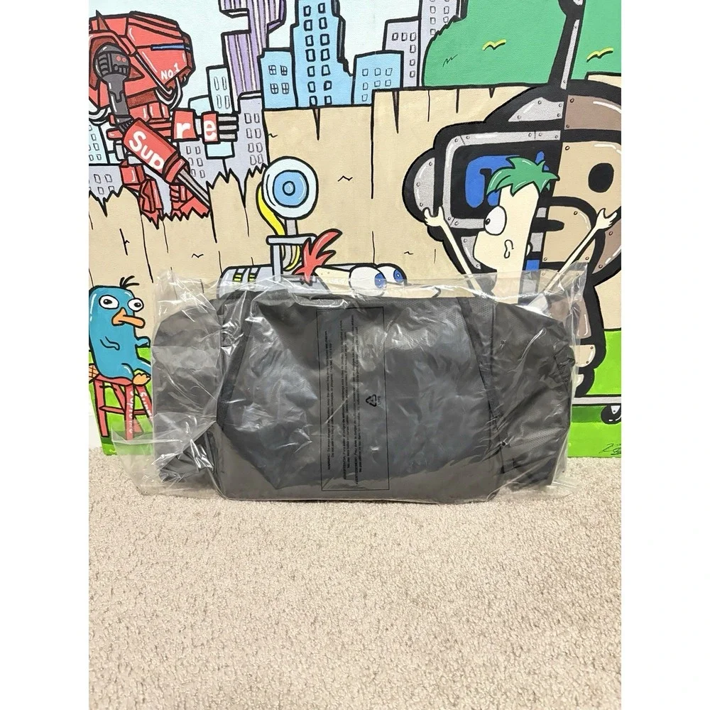 Adidas Defender IV Small Gym Training Duffel Bag Padded Carry Handles Black NWT